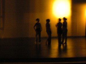Dancers on Stage